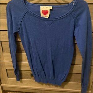 Derek Heart Classic Blue Top